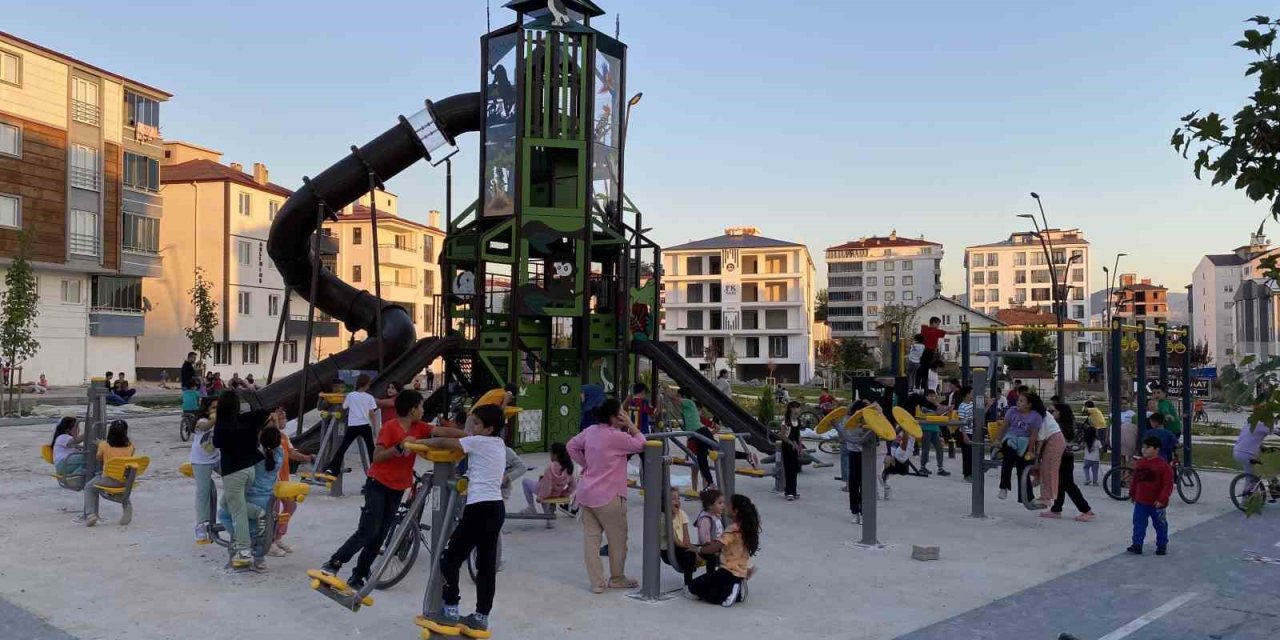 Kavak ilçesine yeni park