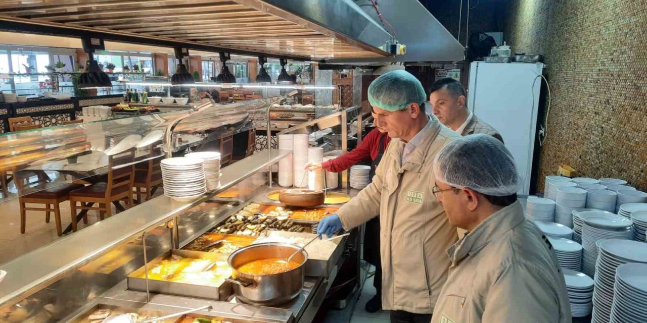 Yol boyu tesislerde gıda işletmelerine denetim