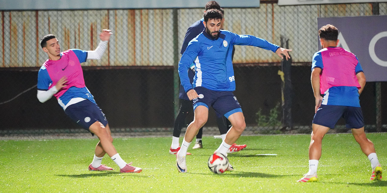 Çaykur Rizespor, Trabzonspor Maçı Hazırlıklarına Başladı