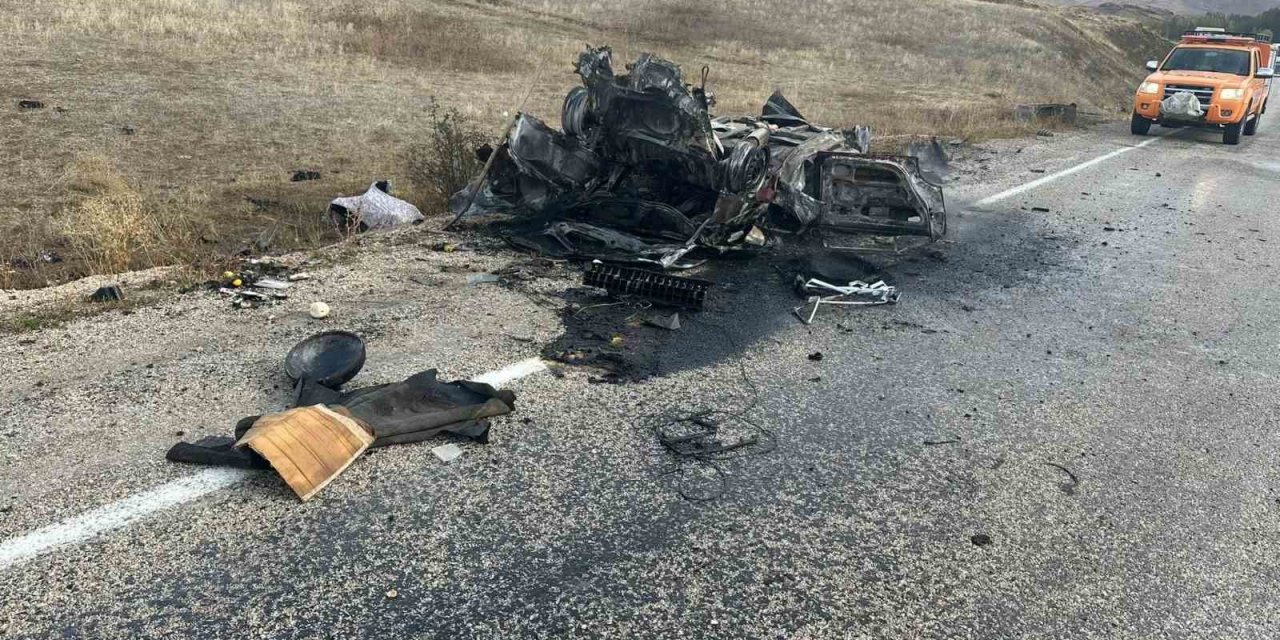 Bayburt’ta trafik kazası: 1 ölü