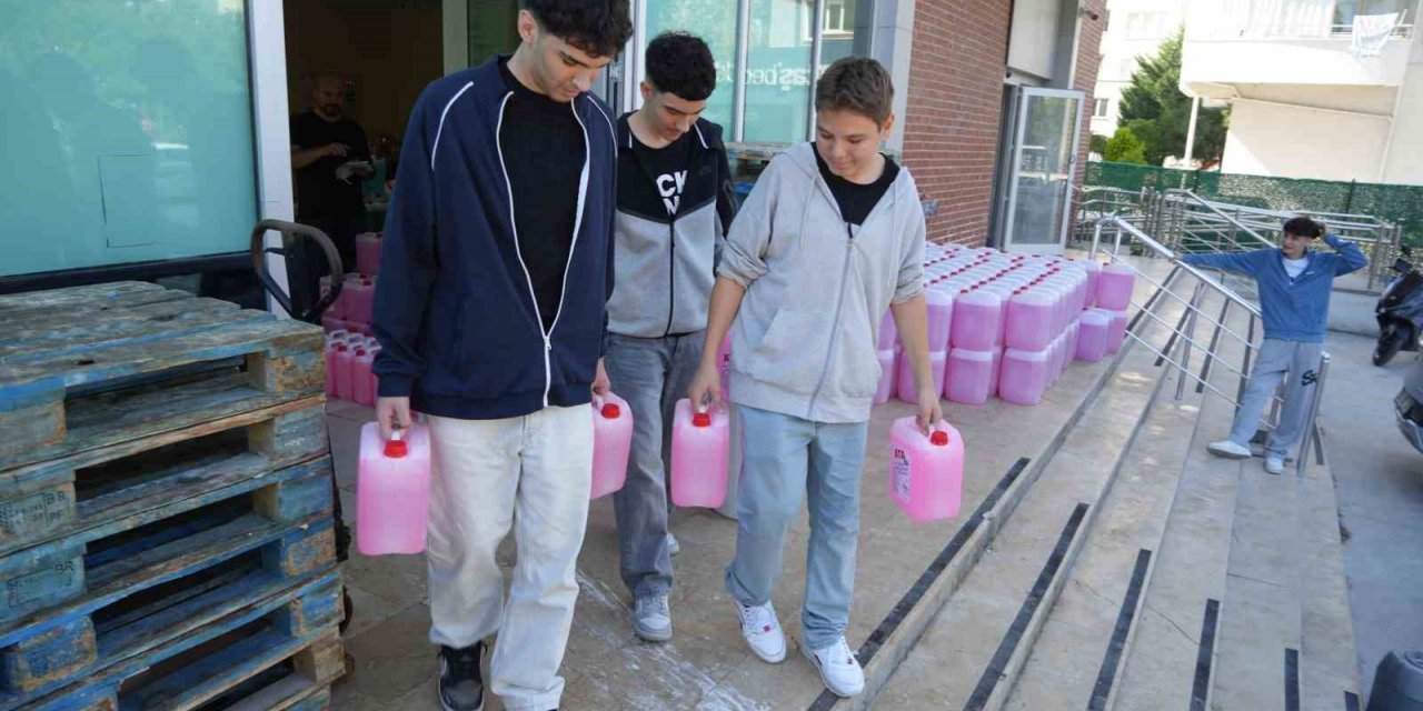 ’Fabrika gibi lise’ye 150 ton temizlik malzemesi siparişi