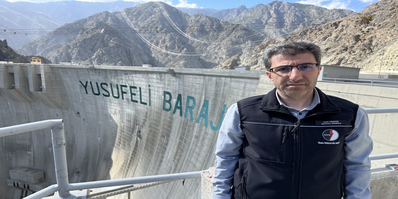 Yusufeli HES 3 yılda 3,4 milyon megavatsaatlik elektrik üretti