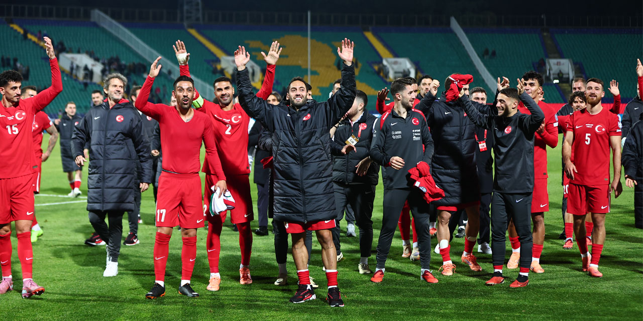 A Millî Takım Bulgaristan'ı Farklı Geçti: 6-1