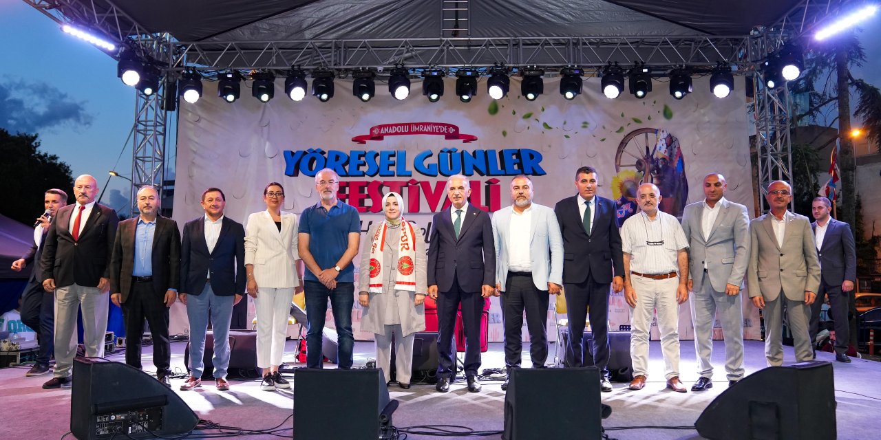 Ümraniye’de Yöresel Günler Festivali Başladı