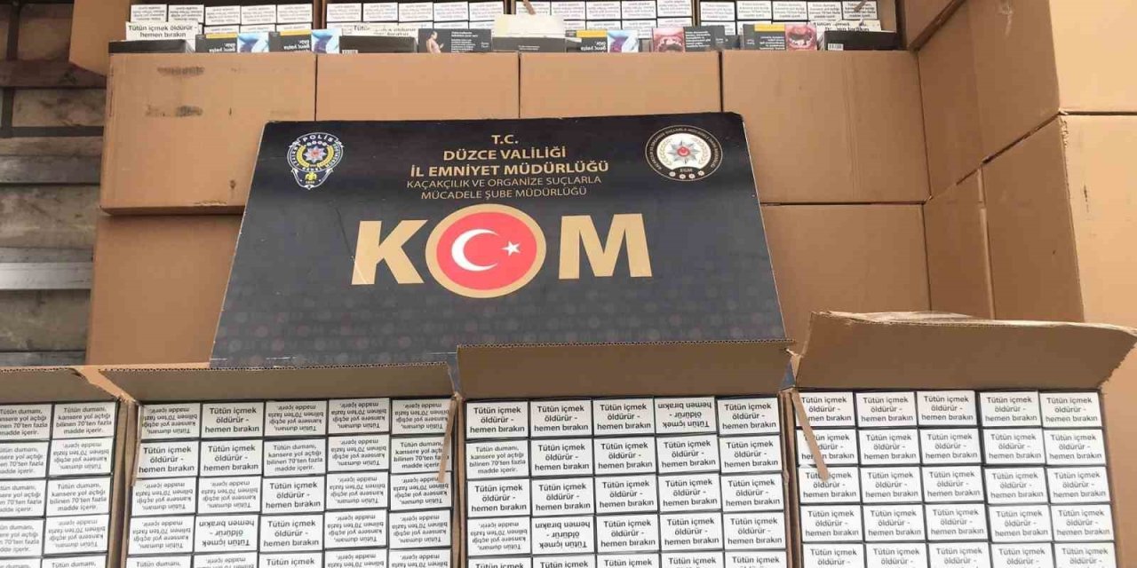 Düzce’de kaçakçılara göz açtırılmıyor