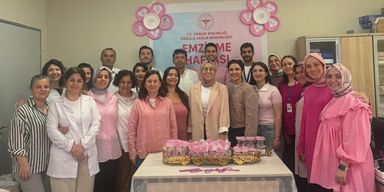 Akçakoca’da Emzirme ve Normal Doğum Haftası birlikte kutlandı