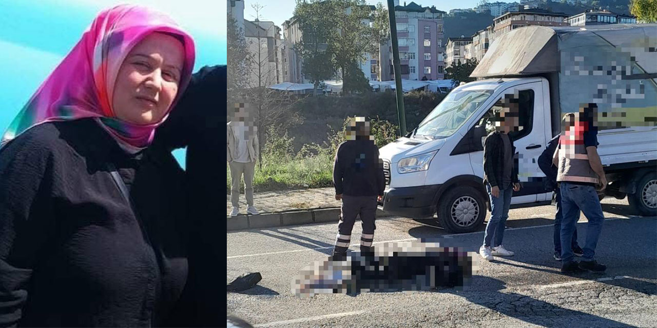 Ordu'da kamyonun çarptığı kadın hayatını kaybetti