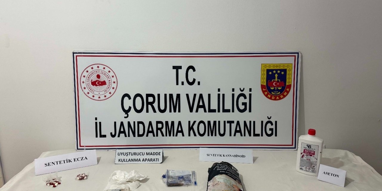 Çorum’da uyuşturucu operasyonları: 8 gözaltı