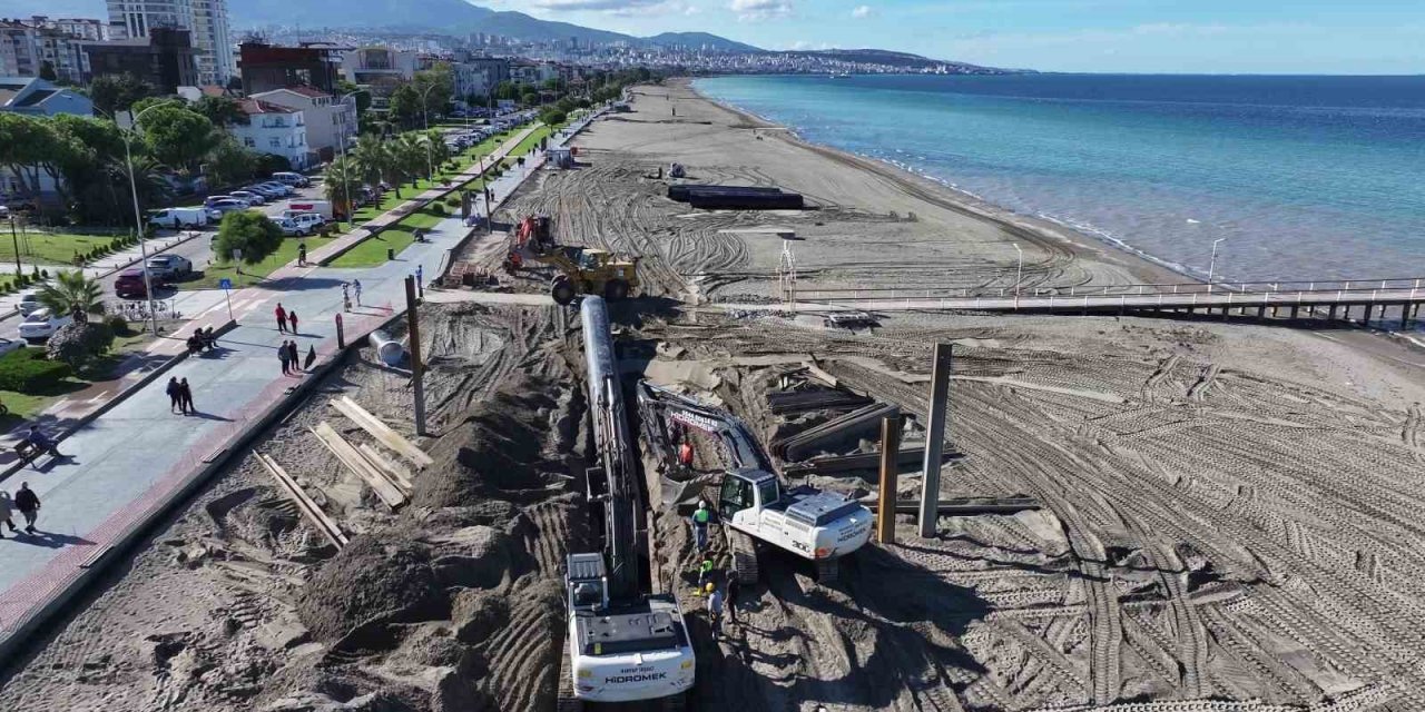 Atakum sahiline 250 milyon liralık atık su yatırımı