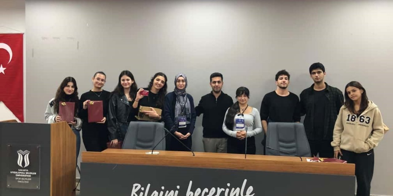 Düzce Üniversitesi öğrencileri üçüncü oldu