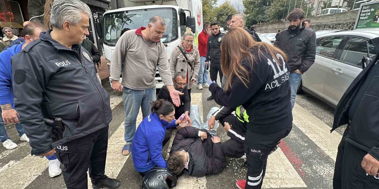 Lise öğrencisi kazada yaralandı