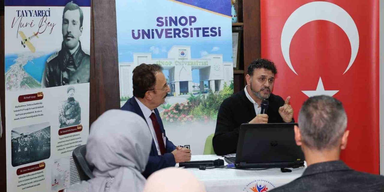 Türk havacılığının öncüsü Sinop’ta anıldı