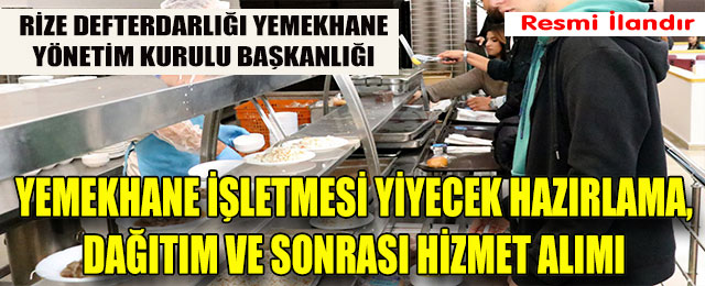 Yemekhane İşletmesi Yiyecek Hazırlama, Dağıtım ve Sonrası