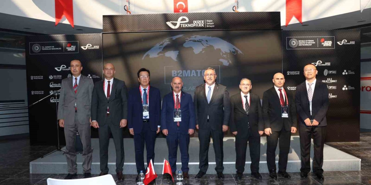 Türkiye-Çin teknoloji iş birliği toplantısı Düzce gerçekleştirildi