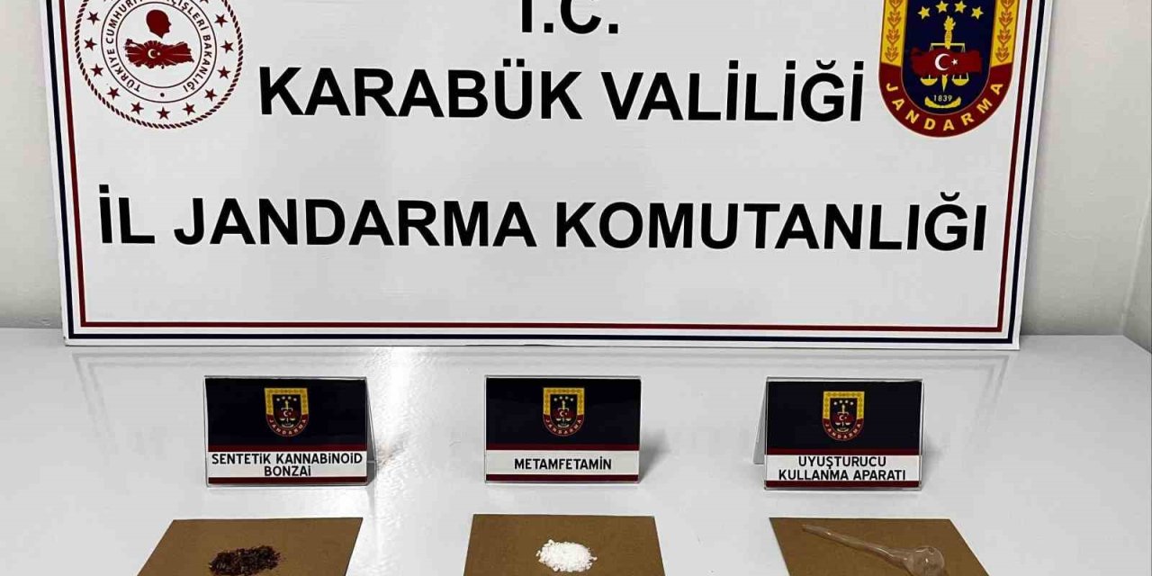 Karabük’te uyuşturucu operasyonu: 3 gözaltı