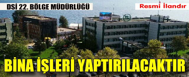 Rize 224 Şube Bina Tesisleri Bakım ve Onarımı