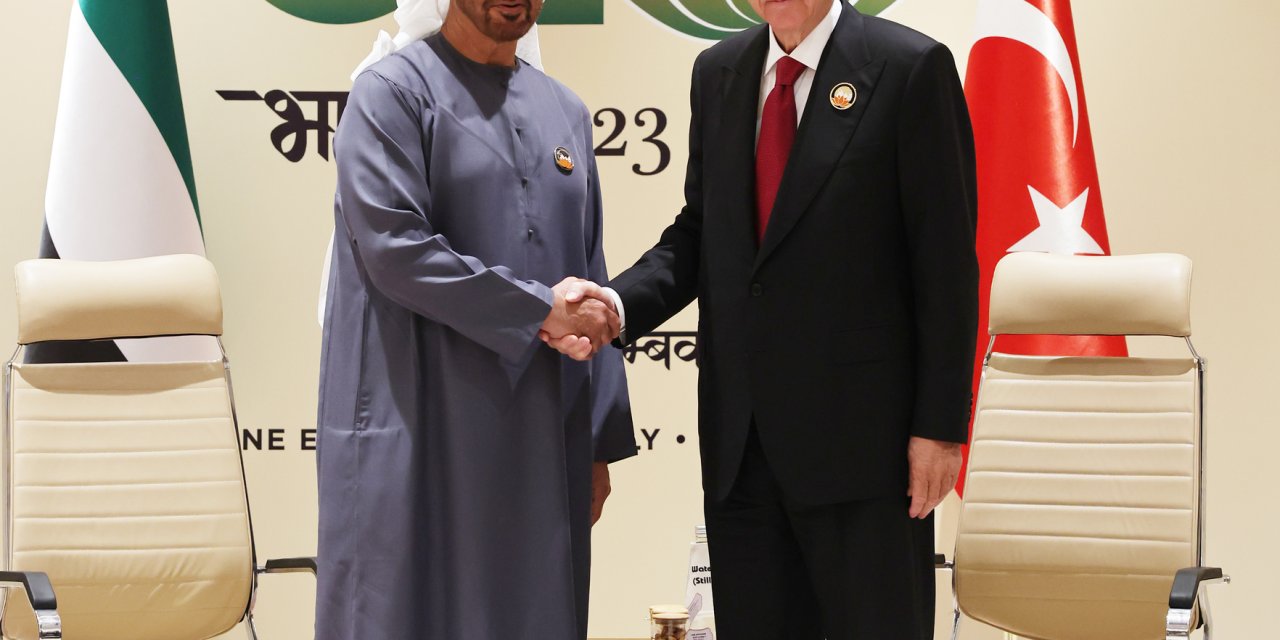 Cumhurbaşkanı Erdoğan, Bae Devlet Başkanı Al Nahyan İle Görüştü