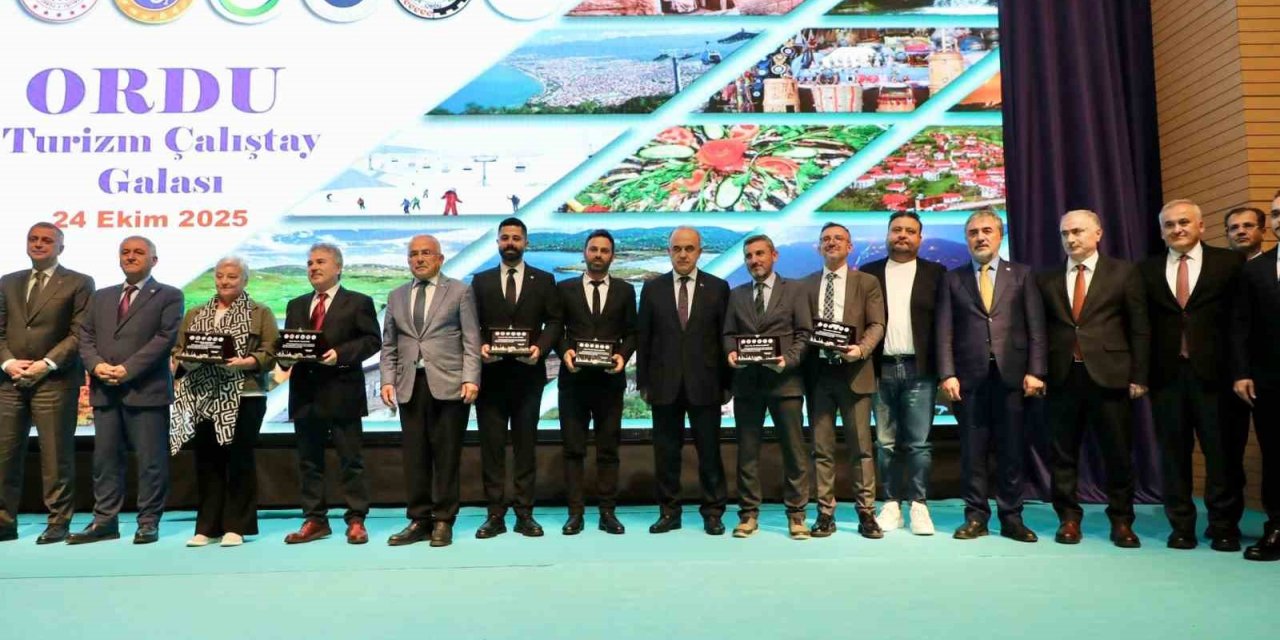 Ordu’da Turizm Çalıştayı’nın galası yapıldı