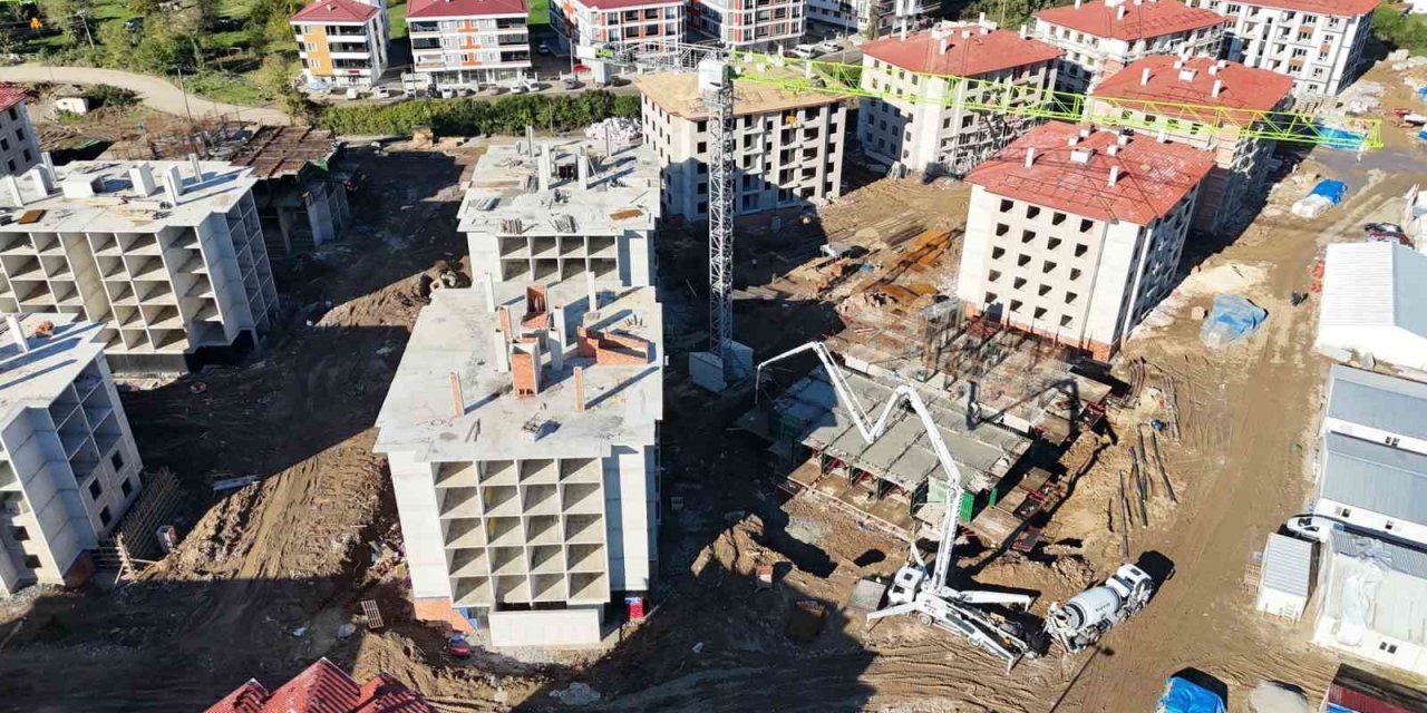 Çarşamba’da 615 konutluk proje yükseliyor