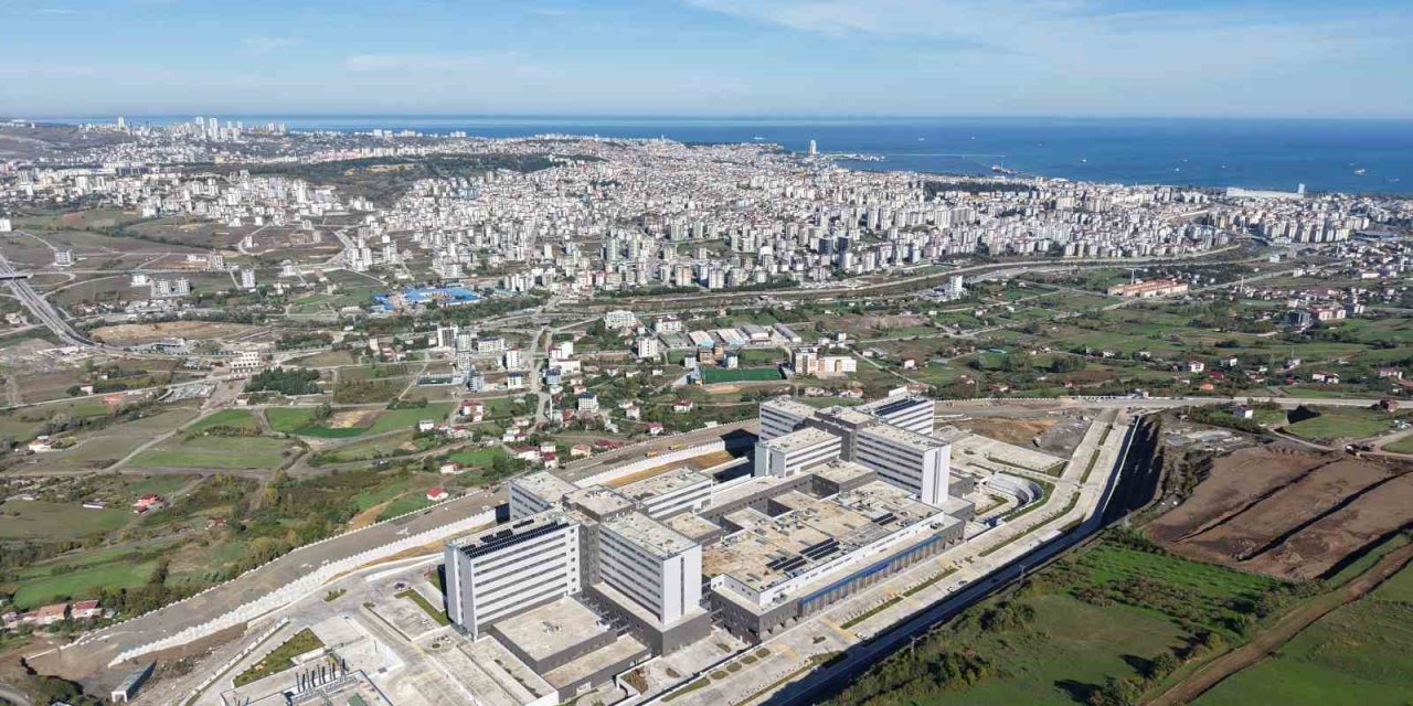 Samsun’un sağlık devinde geri sayım başladı: Şehir hastanesi kapılarını açmaya hazırlanıyor