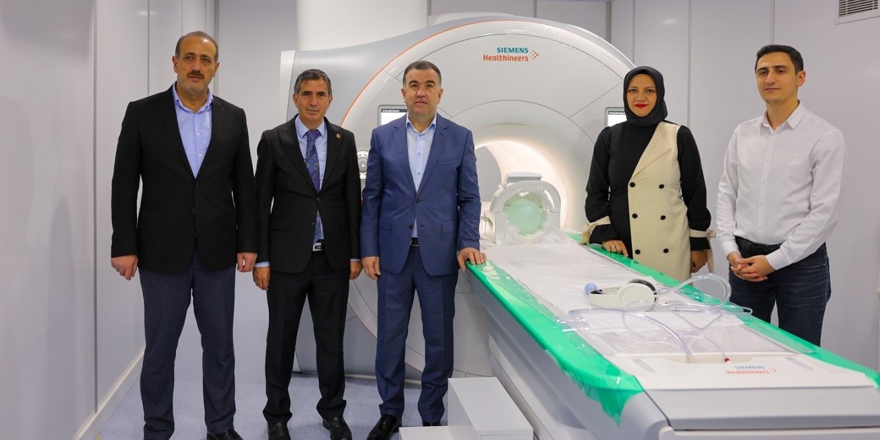 Bayburt Devlet Hastanesine son teknoloji MR cihazı kazandırıldı