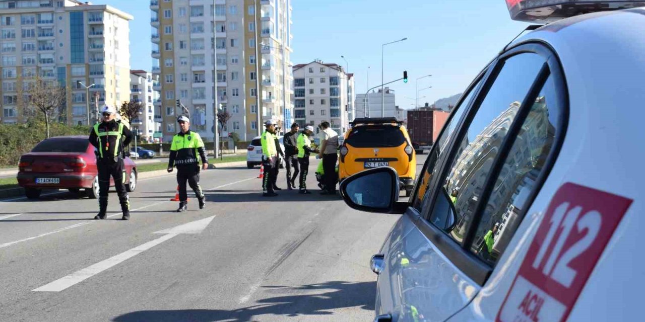 Ordu’da bir haftada 17 binden fazla araç ve sürücüsü denetlendi