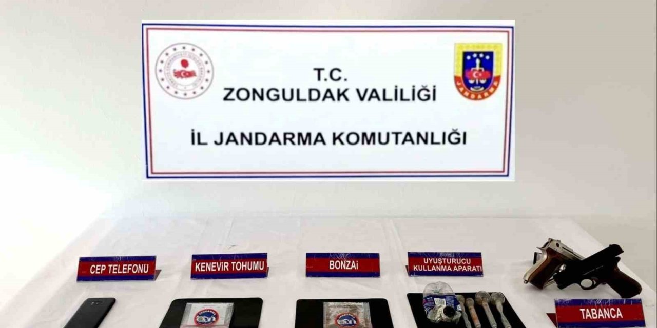 Zonguldak’ta jandarmadan üç ayrı narkotik operasyonu, 3 şüpheli yakalandı