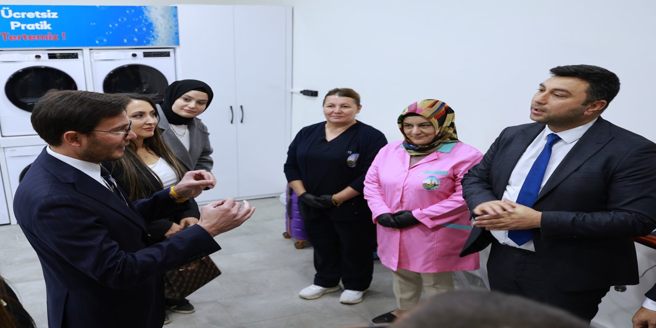 Tokat Belediyesi'nden yaşlılar, öğrenciler ve kimsesizler için ücretsiz çamaşır yıkama desteği