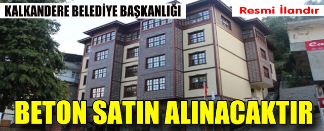 2000 m³ C25 Hazır Beton Alımı