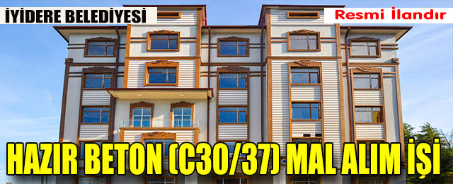 Hazır Beton (C30/37) Mal Alım Fişi