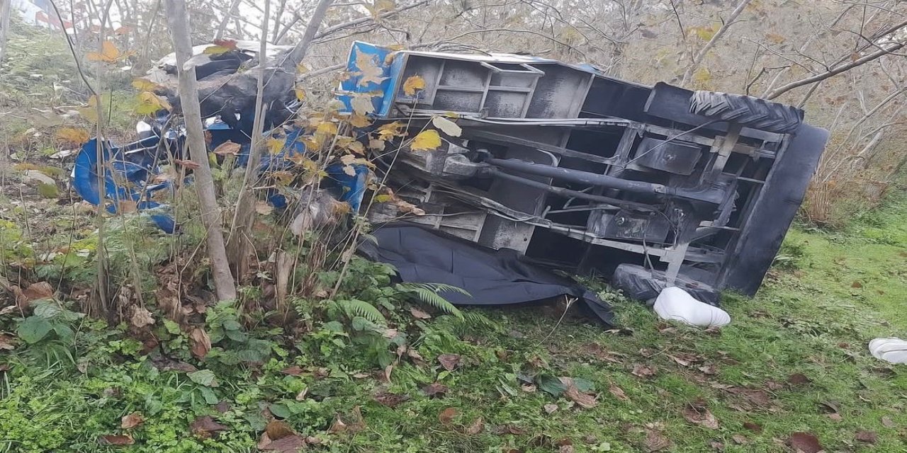 Ordu'da patpat kazası: 1 ölü, 2 yaralı