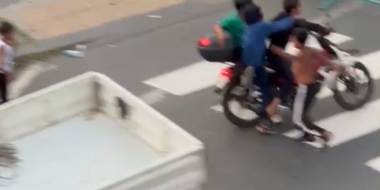 Tekirdağ'da Çocukların Motosiklet Hırsızlığı Kamerada