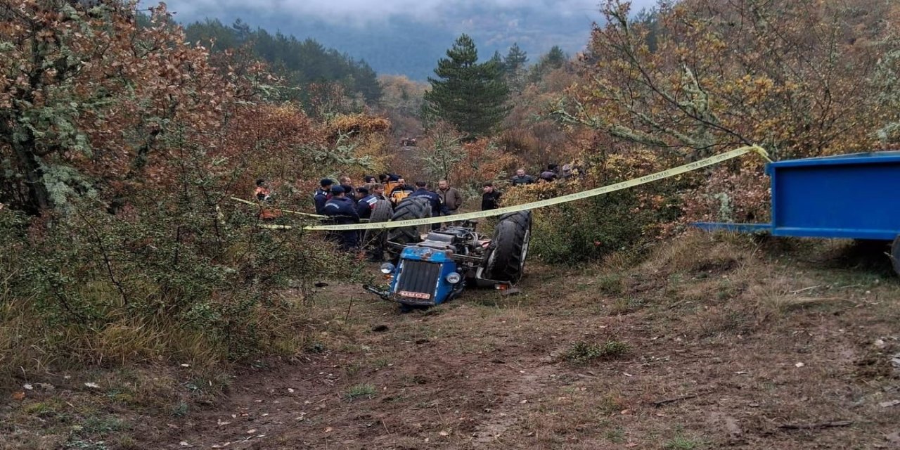 Kastamonu’da devrilen traktörün sürücüsü hayatını kaybetti