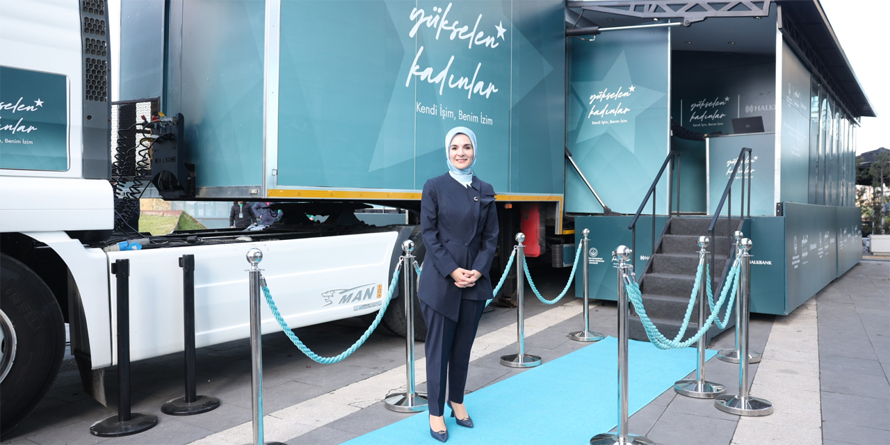 "Yükselen Kadınlar: Kendi İşim, Benim İzim" tırı Rize'ye geliyor