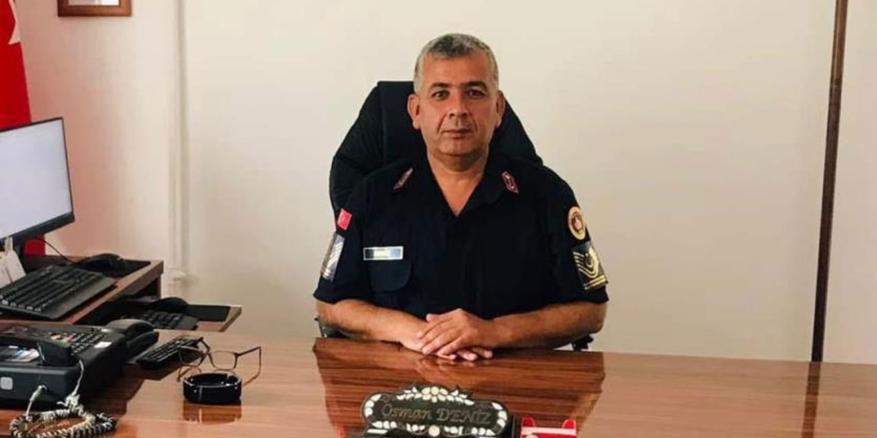 Vefat eden komutan için askeri tören düzenlendi