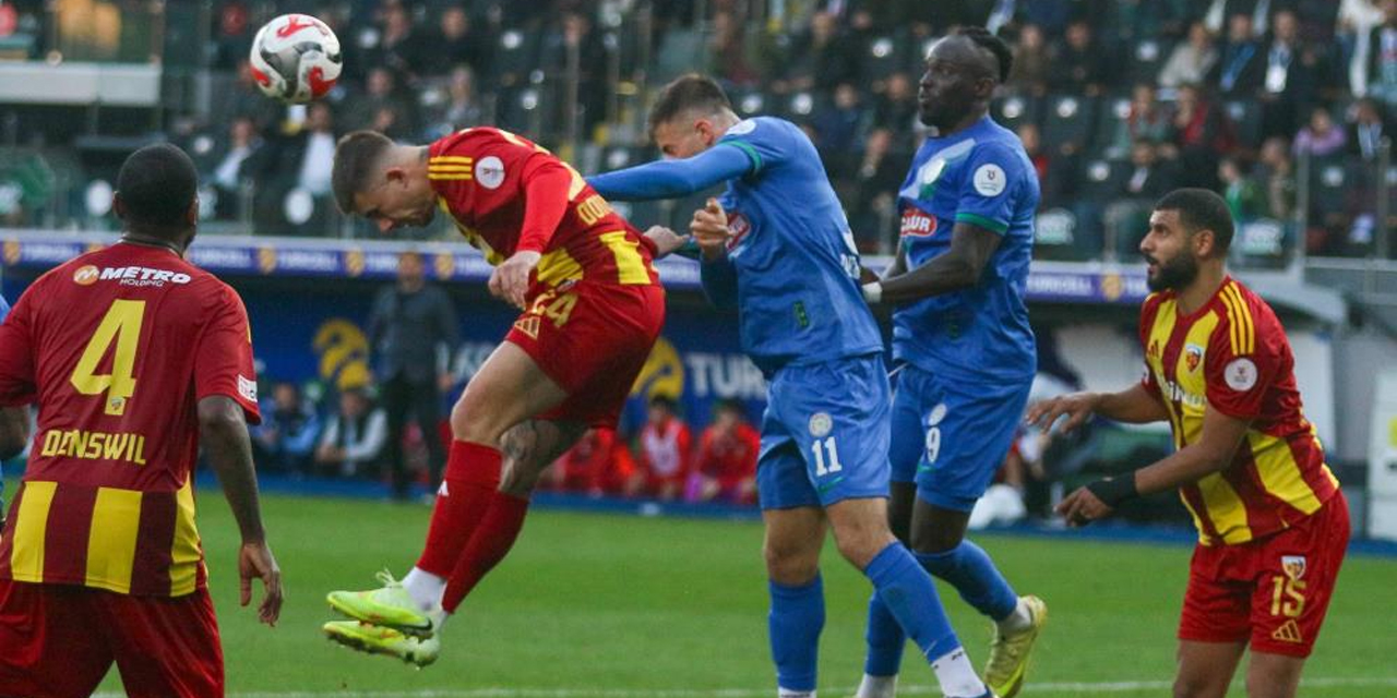 Çaykur Rizespor ve Kayserispor taraftarına tribün cezası