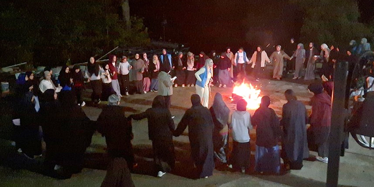 Rize’de Hafızlık Öğrencileri Gençlik Kampında moral depoladı