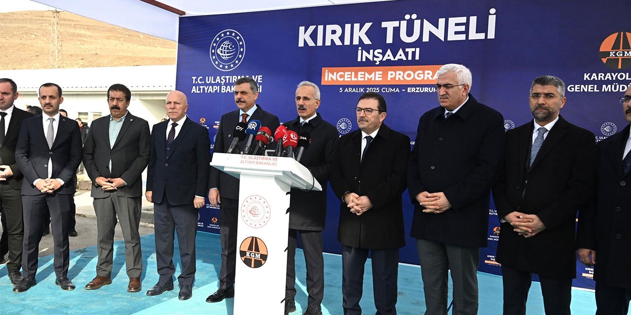 Bakan Uraloğlu: "Rize ve Erzurum yolu 52 kilometre kısalacak"