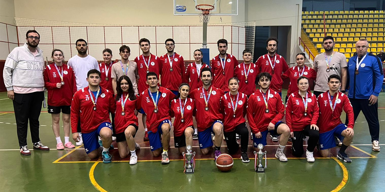 RTEÜ’den Türkiye Basketbol Şampiyonası'nda çifte başarı