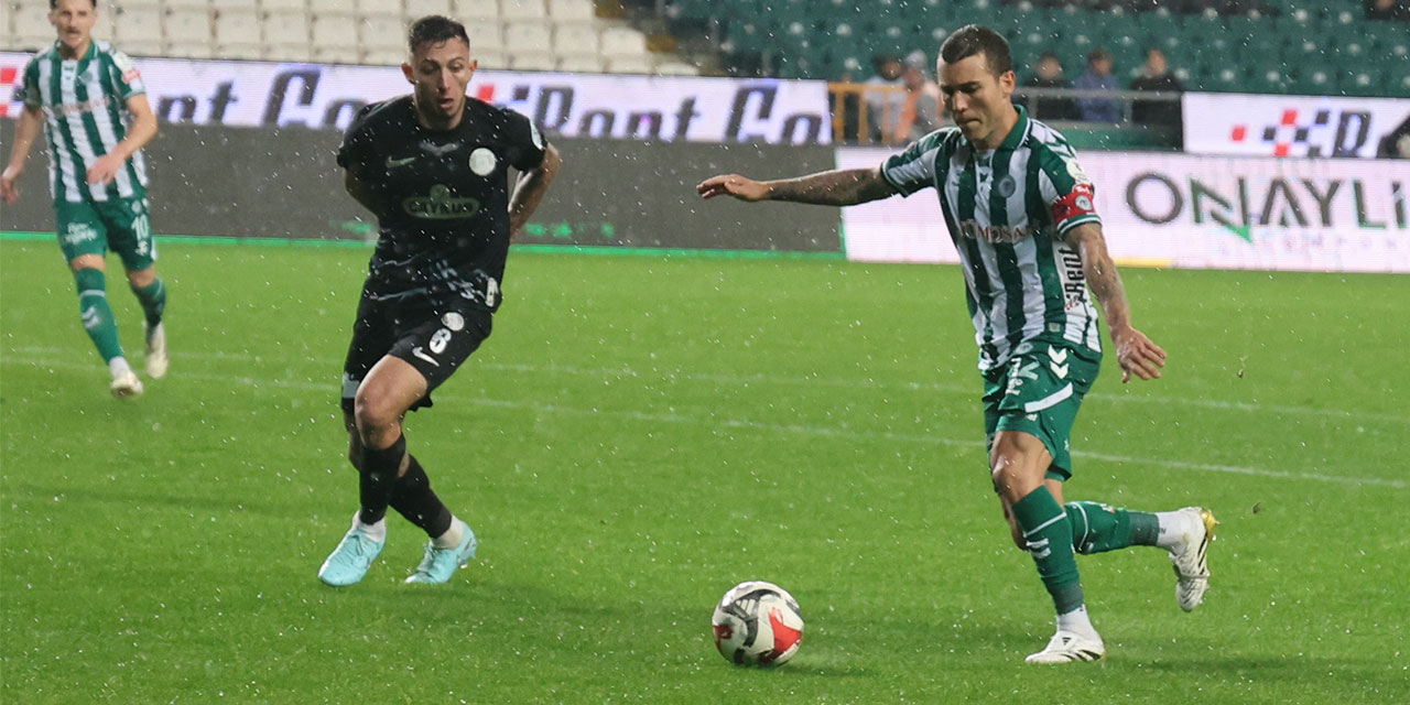 Recep Uçar Çaykur Rizespor Kariyerine Puanla Başladı: Eski Takımı Konyaspor ile 1-1 Berabere Kaldılar