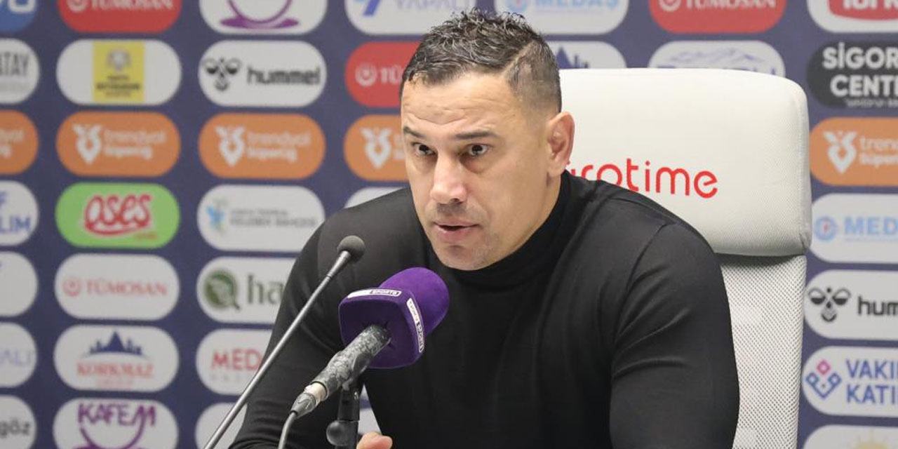 Çağdaş Atan: "Maalesef bir dalgınlık, yediğimiz gol, iyi oynarken cezalandırıldık açıkçası"