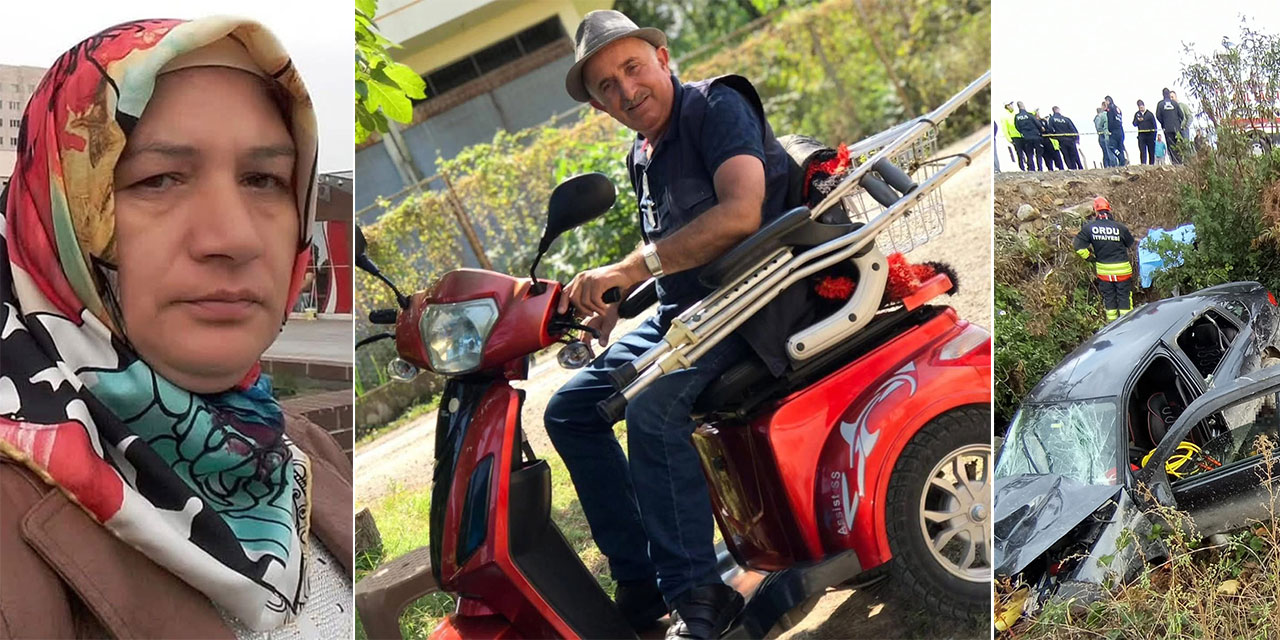 Ordu'da üç tekerlekli araç ile otomobil çarpıştı: 2 ölü, 1 yaralı