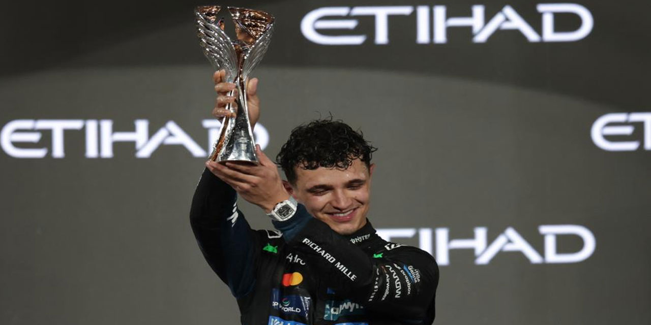 Formula 1'de şampiyon Lando Norris