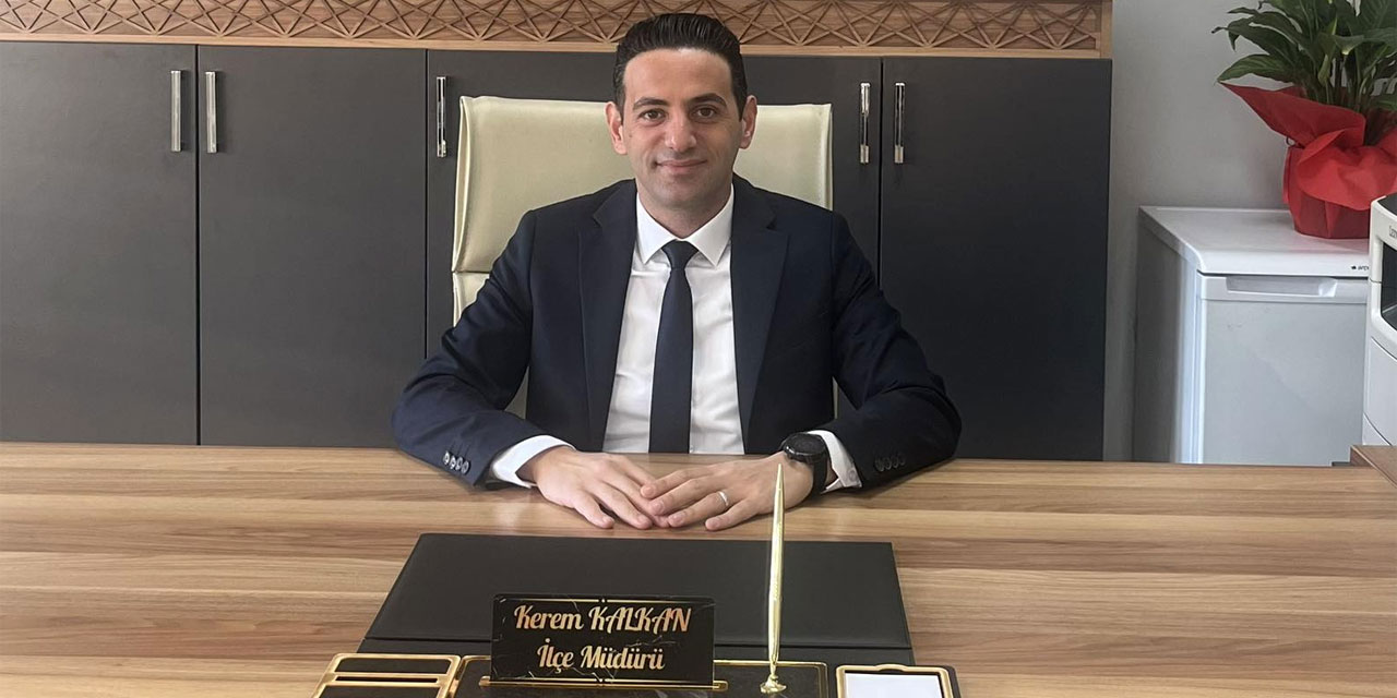 Derepazarı Gençlik ve Spor İlçe Müdürü Kerem Kalkan oldu