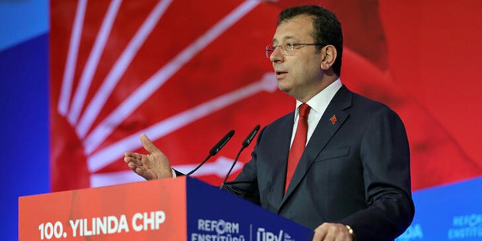 İmamoğlu:  Vaadim net; CHP değişecek, Türkiye değişecek
