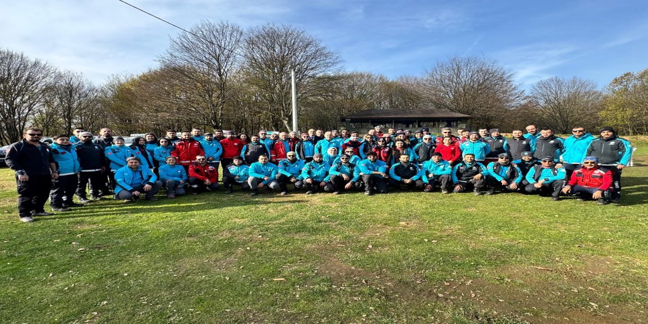 Düzce’de gerçekleştirilen tatbikatta UMKE’ciler yeteneklerini geliştirdi