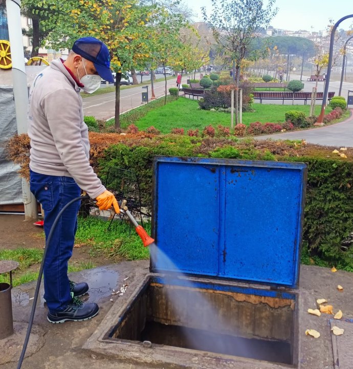 Ordu’da haşerelere karşı kışlak çalışması başlatıldı