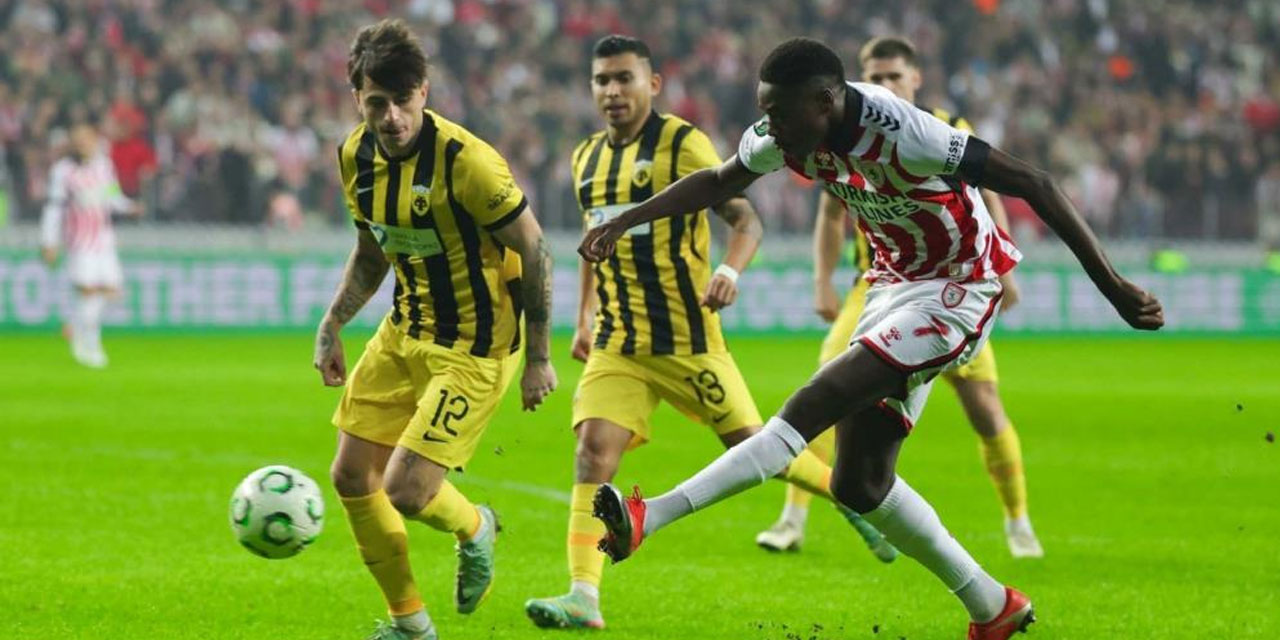 Samsunspor AEK Atina'ya 2-1 Mağlup Oldu
