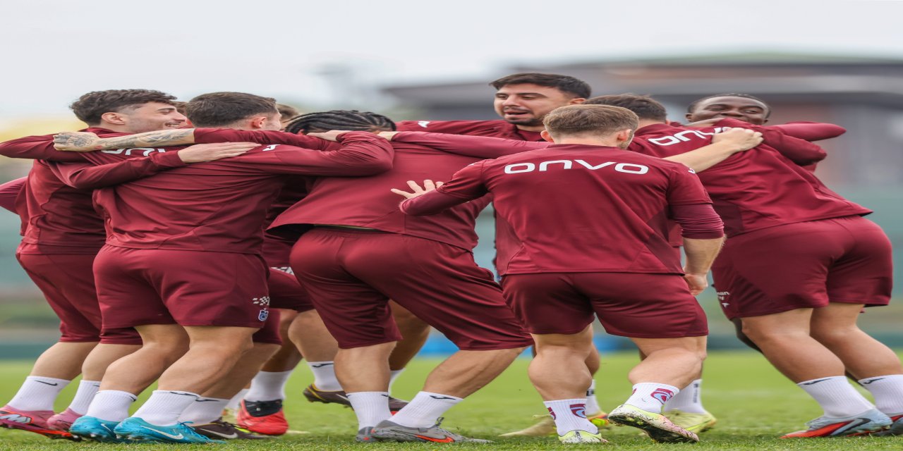 Trabzonspor, Beşiktaş maçı öncesi kenetlendi