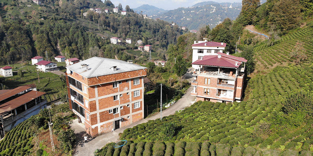 Karadeniz'de tuğlalı yapılar hem göze hem de cebe zarar